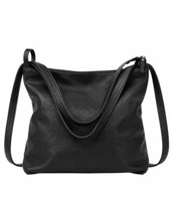 Borsa Zaino Donna in Vera Pelle Martellata Made in Italy.