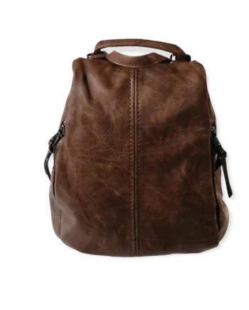 Zaino Borsa Antifurto Donna in Similpelle.