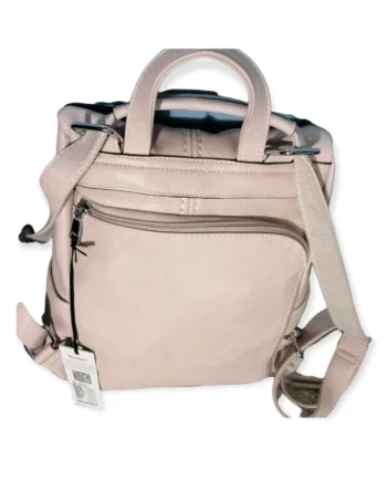 Zaino Borsa Antifurto Donna in Similpelle.