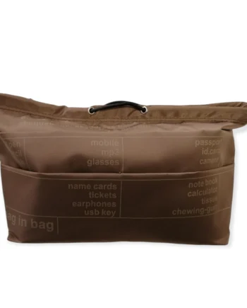 Organizer da Borsa Donna in Tessuto con Vani e Scomparti.