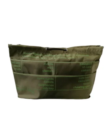 Organizer da Borsa Donna in Tessuto con Vani e Scomparti.