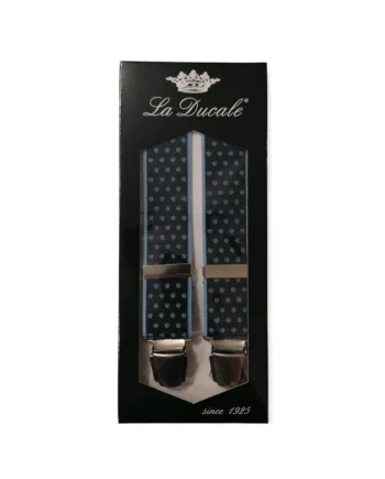 Bretelle Uomo La Ducale in Fantasia Pois