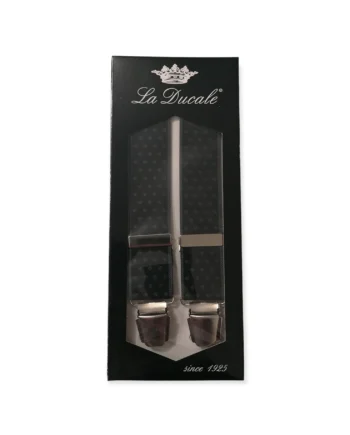 Bretelle Uomo La Ducale in Fantasia Pois