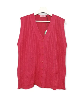 Gilet Donna Trecce Made in Italy.