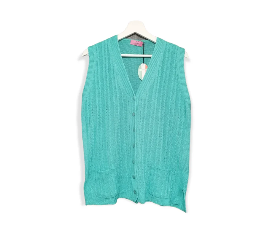 Gilet Donna Trecce Made in Italy.