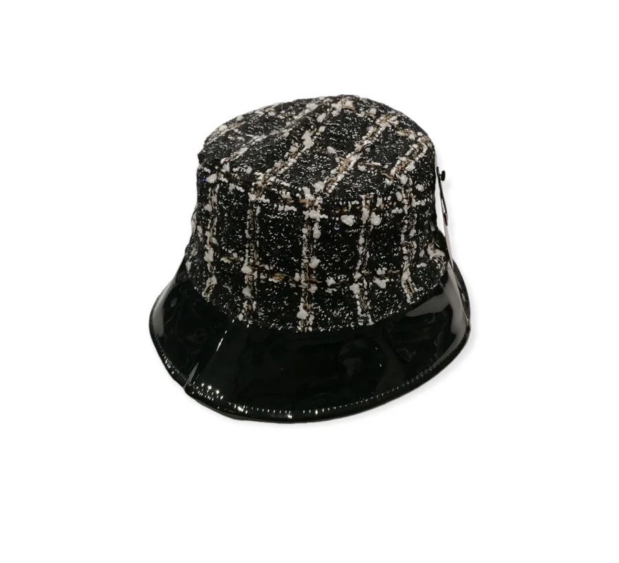Cappello Bucket Hat Donna in Tweed.