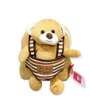 Zainetto Morbido Perletti Toys con Peluche