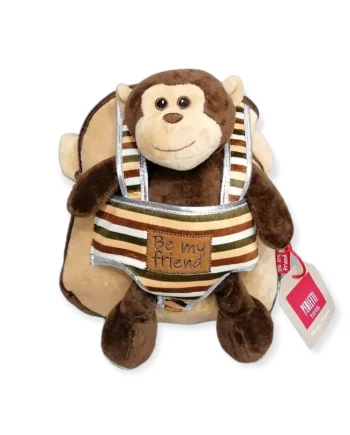 Zainetto Morbido Perletti Toys con Peluche
