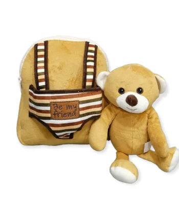Zainetto Morbido Perletti Toys con Peluche