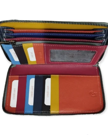 Maxi Portafoglio Donna Laura Biagiotti in Pelle RFID Protected