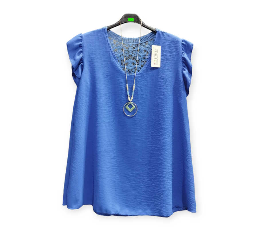Maxi Casacca Oversize Donna Pizzo Macramè