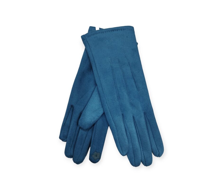 Guanti Donna in Viscosa Effetto Alcantara con Touch Screen.