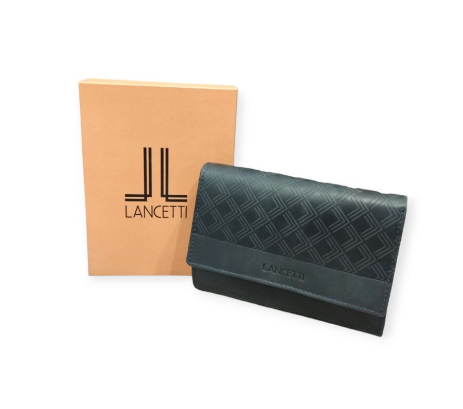 Portafoglio Donna Lancetti in Vera Pelle RFID Protected.