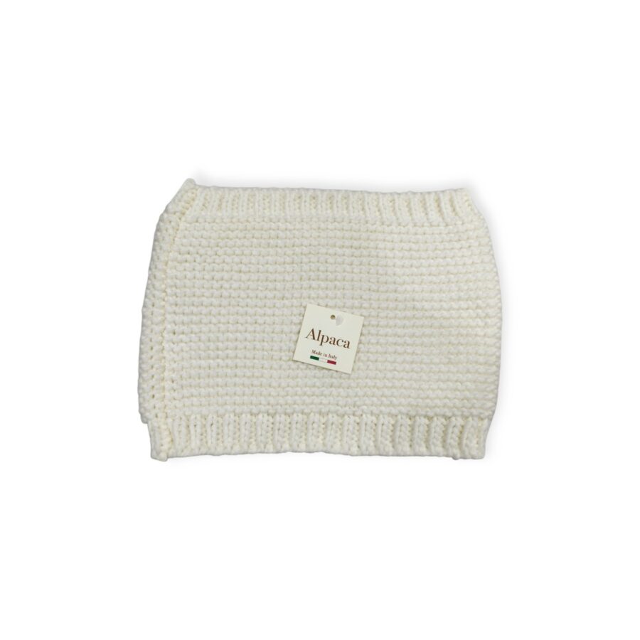 Scaldacollo Unisex Collo ad Anello Alpaca Made in Italy.