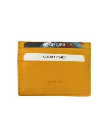 Portacarte RFID in Vera Pelle Gilù Compatto e Sottile.