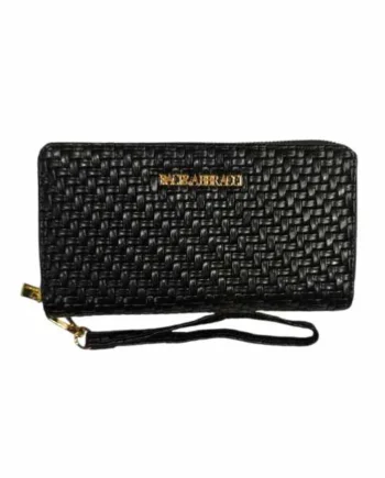 Maxi Portafoglio Donna Baci & Abbracci in Similpelle Intrecciata.