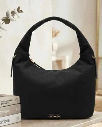 Borsa Donna Hobo Bag Coconuda in Tela.