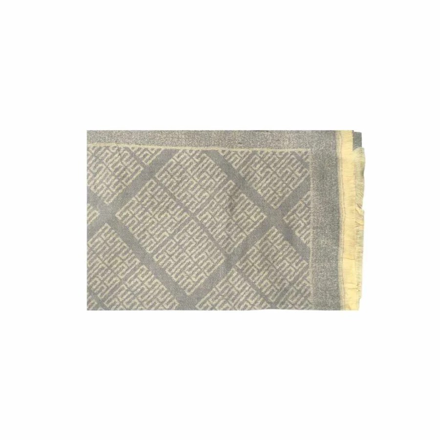 Maxi Sciarpa Unisex Invernale Fantasia Geometrica Chiave Greca.