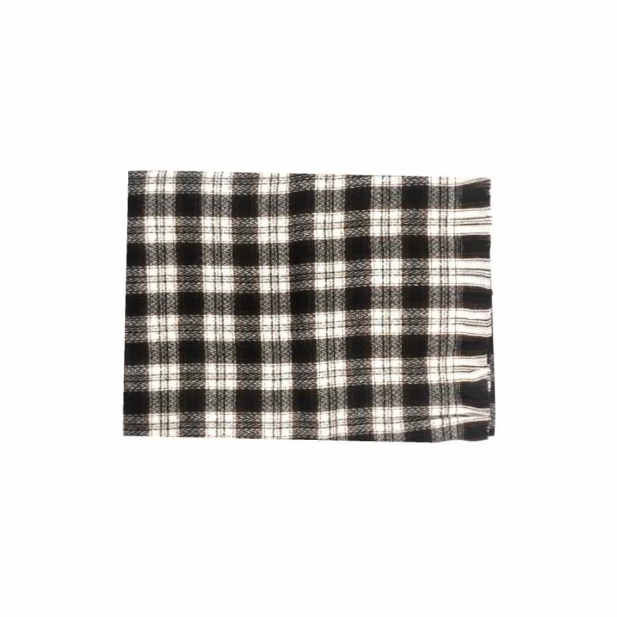 Maxi Sciarpa Unisex Invernale Quadretti Stile Plaid Buffalo Check.