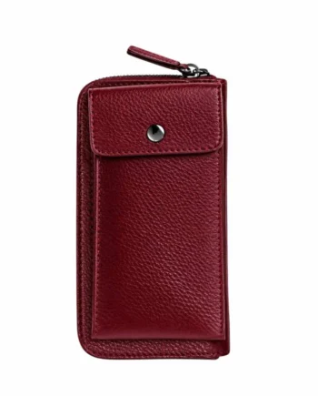 Portacellulare Unisex Made in Italy in Vera Pelle con Portafoglio.