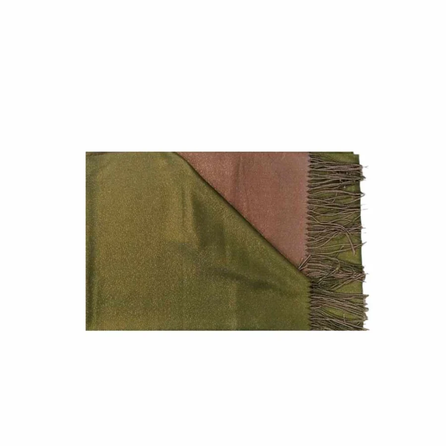 Sciarpa Donna Invernale Reversibile Cotone Viscosa e Lurex.