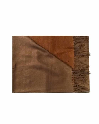 Sciarpa Donna Invernale Reversibile Cotone Viscosa e Lurex.