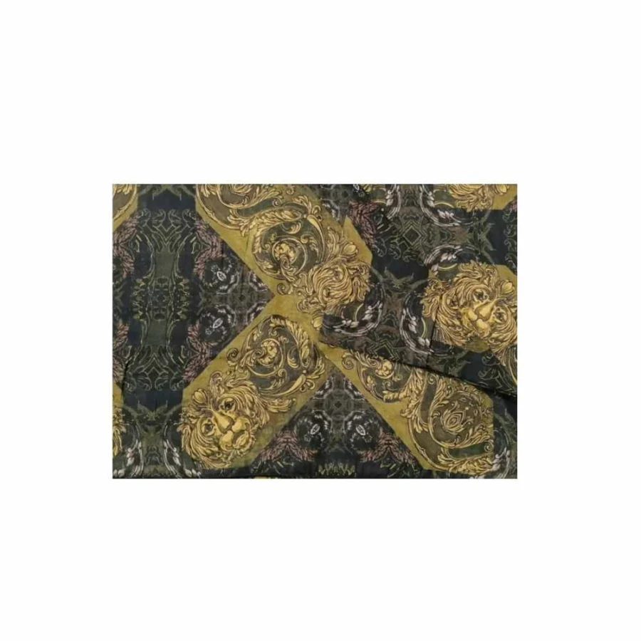 Sciarpa Donna Made in Italy in Tencel e Seta Fantasia Barocca.