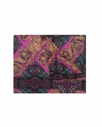 Sciarpa Donna Made in Italy in Tencel e Seta Fantasia Barocca.